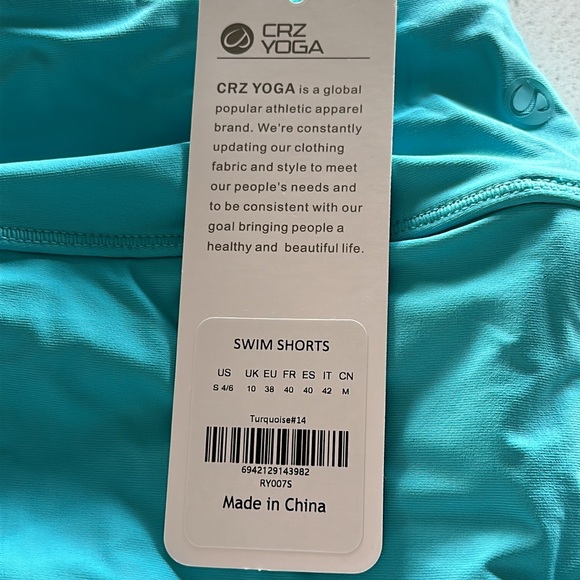 Sunshine High Waisted Swim Shorts - Ruched Side - Picture 4 of 5